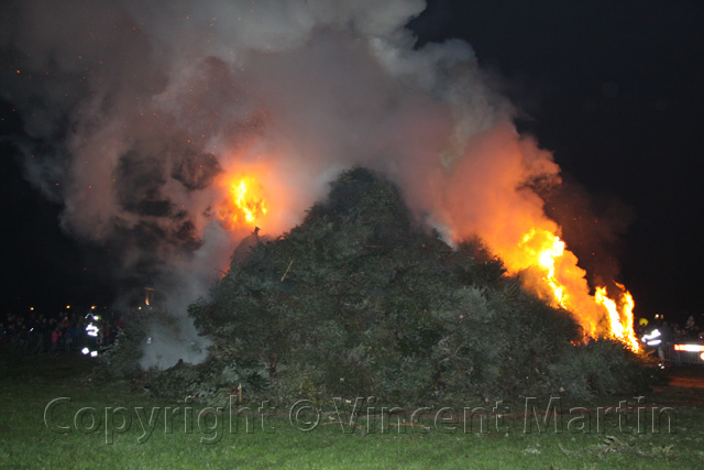 Kerstboomverbranding