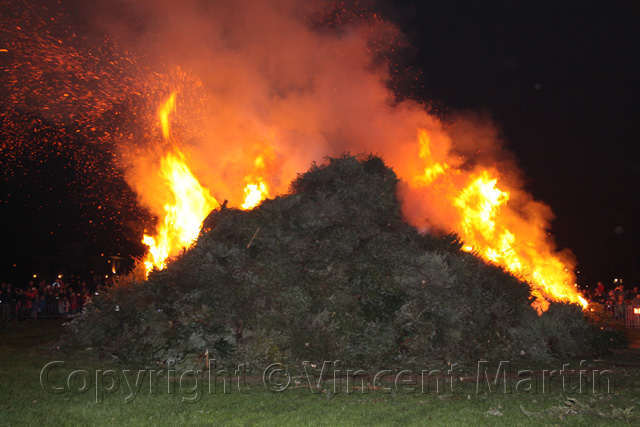 Kerstboomverbranding